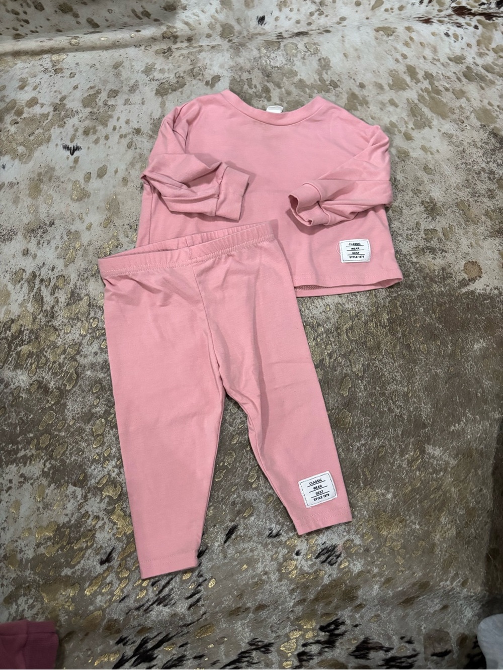 Pink Two-Piece Set